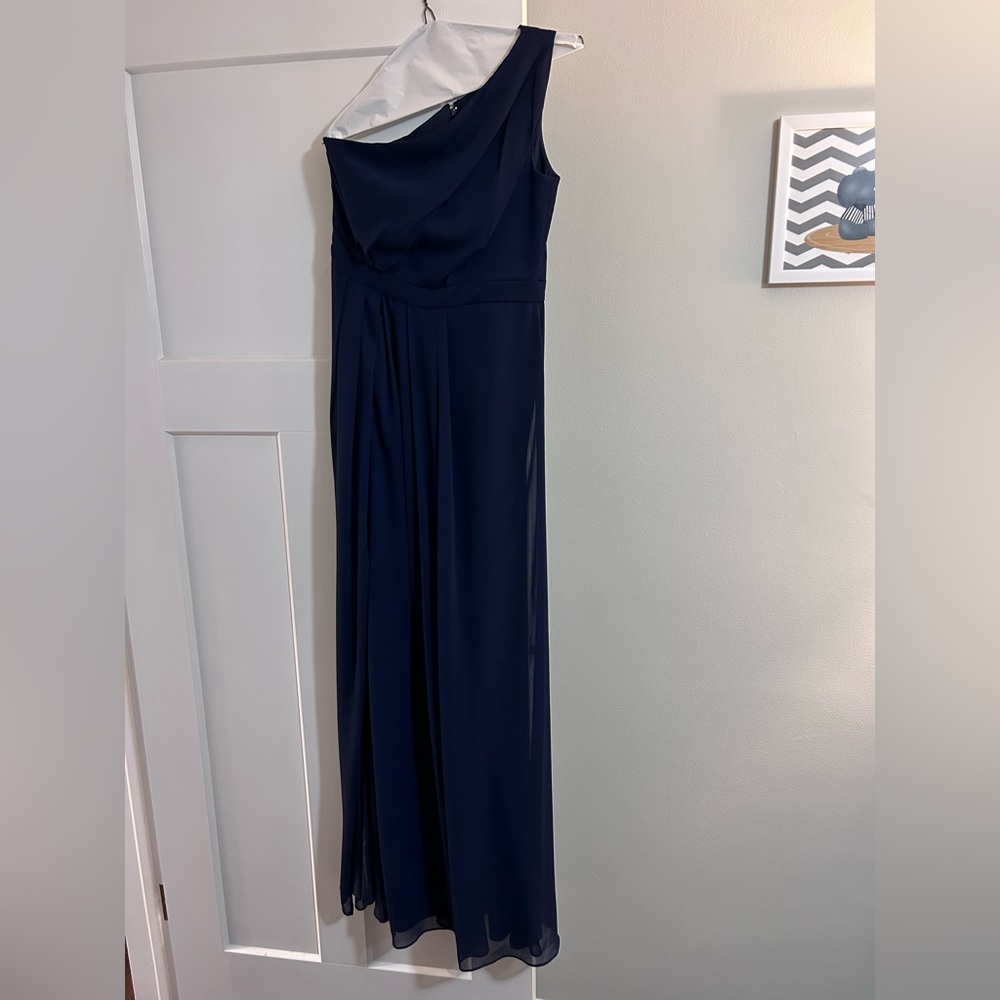 David’s Bridal One Shoulder dress